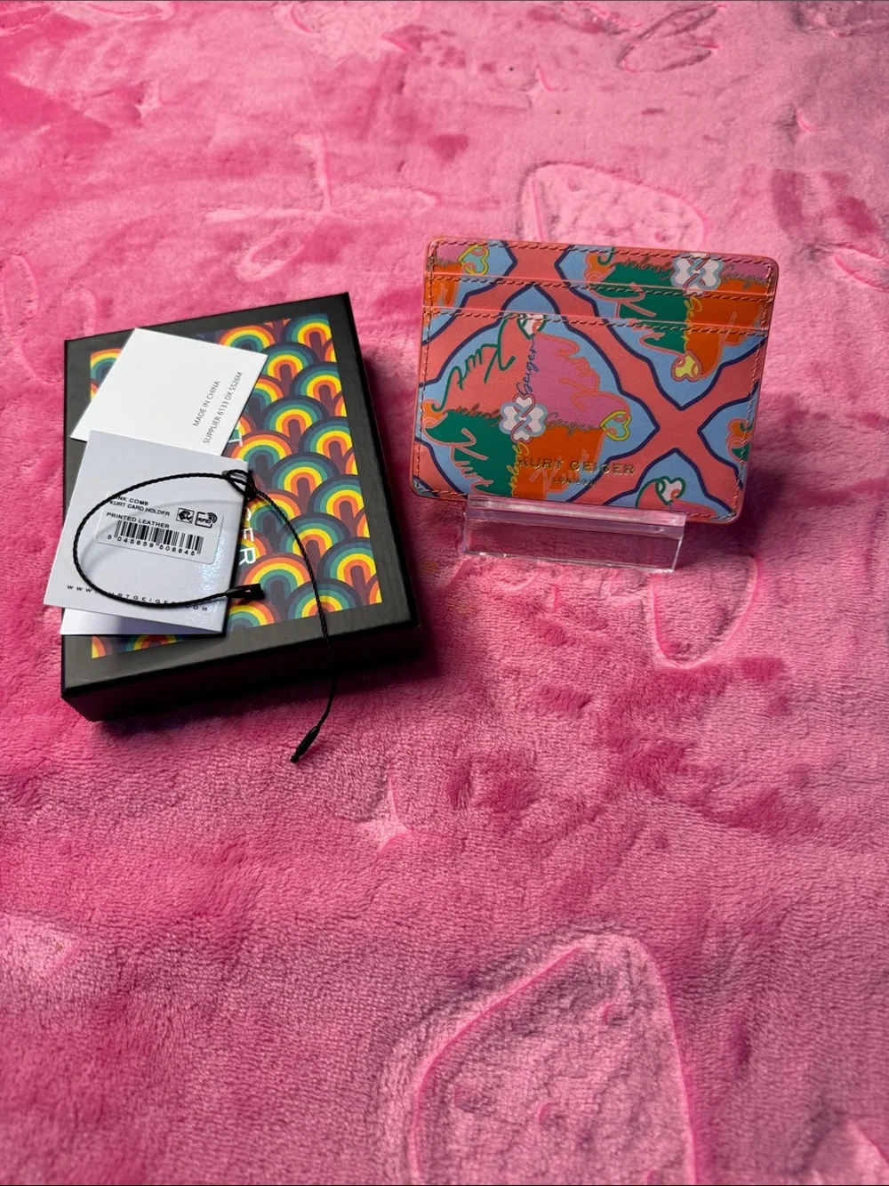 Kurt Geiger London Multicolor Card Holder – NWT – With Box - Picture 2 of 2